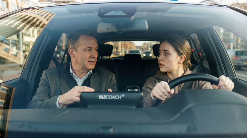 Rijcoach driving lesson in the Haarlem region